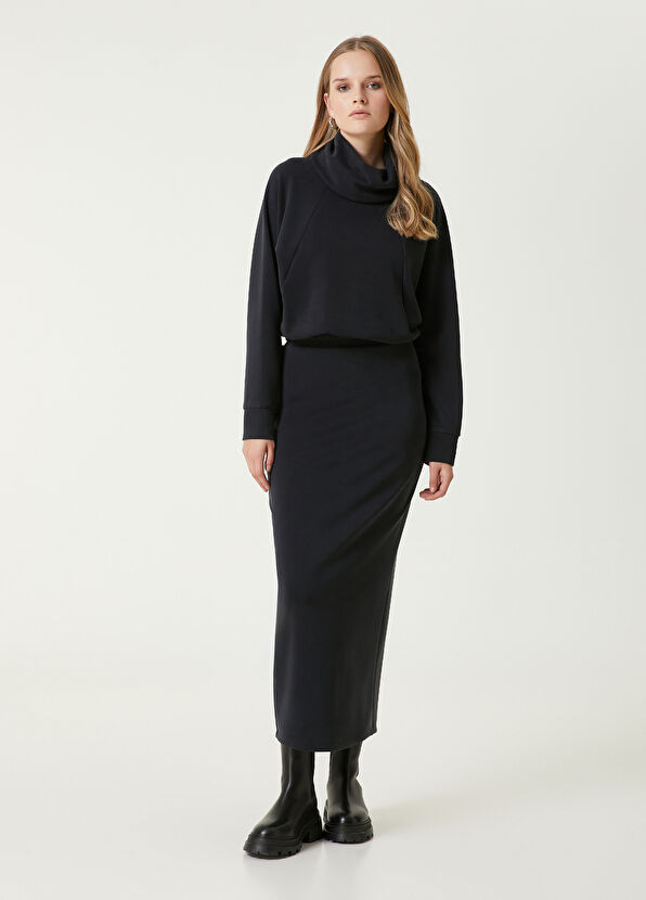 Black Midi Skirt Beymen Club Black Midi Skirt - 1