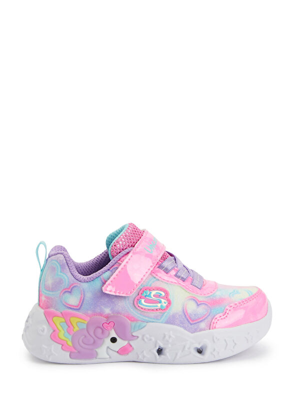 Skechers Unicorn Charmer Lil Heart Sparkles Bebek Sneaker - 1