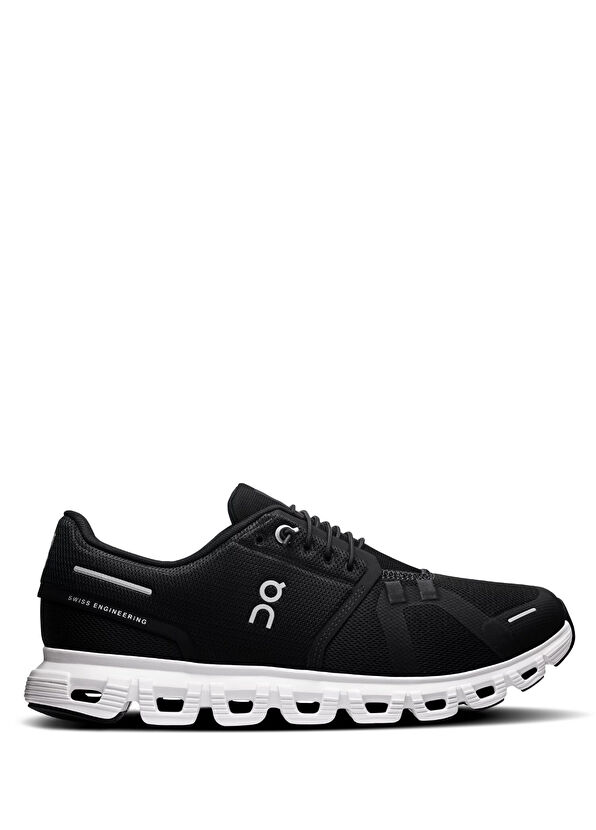 On Cloud 6 Siyah Kadın Sneaker - 1