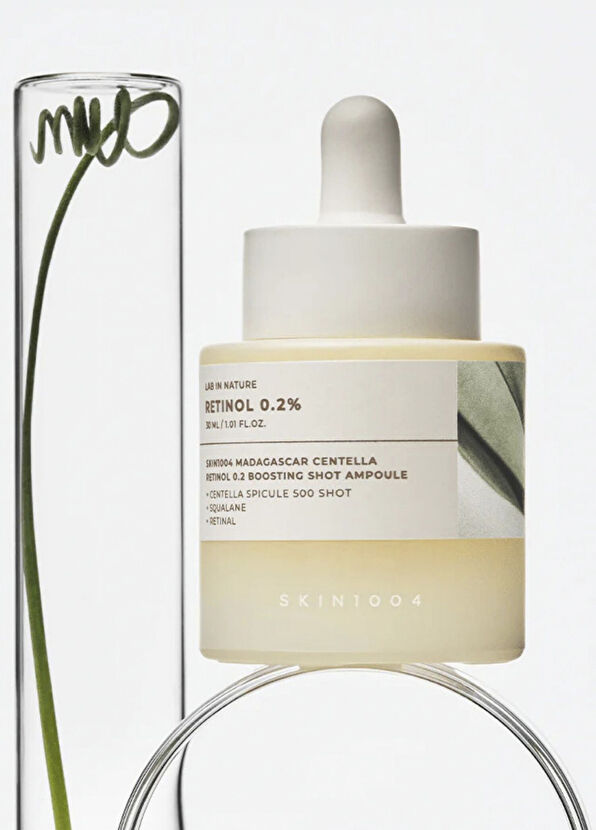 Skin1004 Madagascar Centella Retinol 0.2 Boosting Shot Ampoule Yaşlanma Karşıtı Cilt Serumu 30 ml - 2