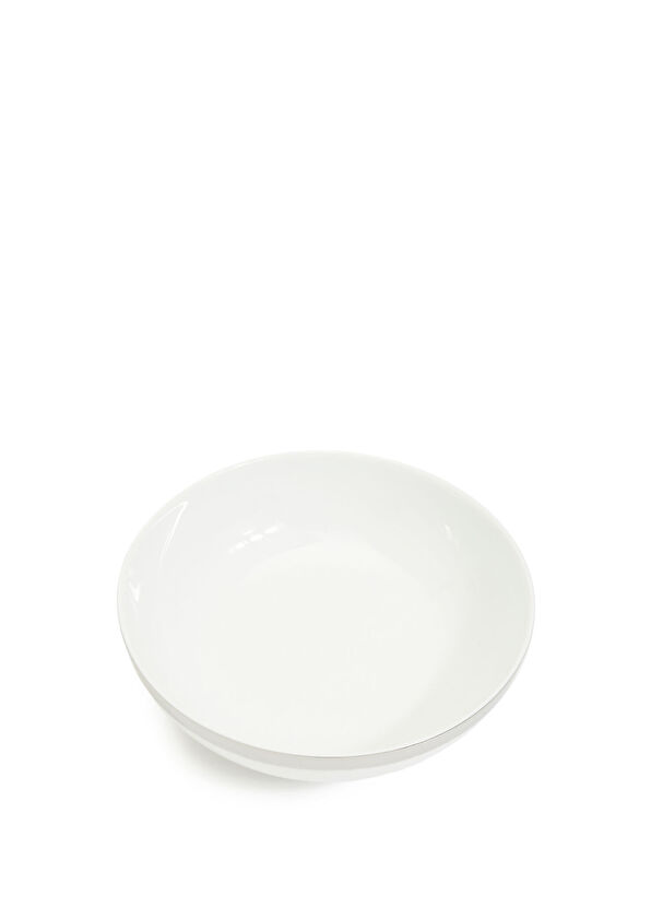 Non Sans Raison Odyssey Platinum White Porcelain Plate - 2