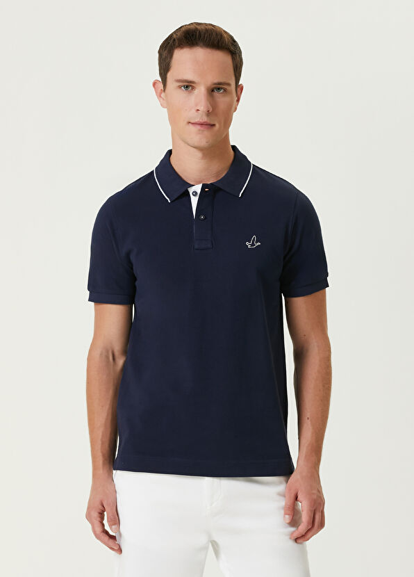 Beymen Club Slim Fit Lacivert Polo Yaka T-shirt - 1