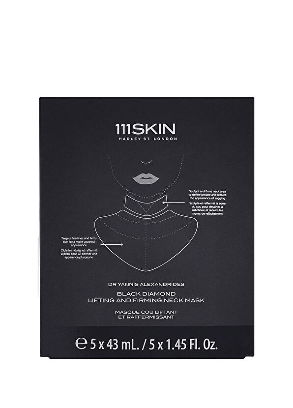 111Skin Black Diamond Lifting And Firming Neck Masks - 1