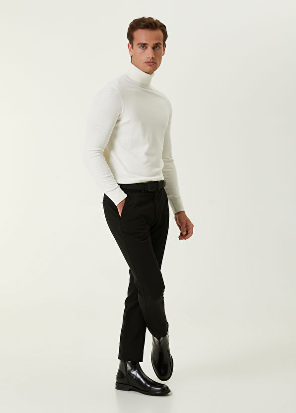 Beymen Club Ecru Turtleneck Basic Sweater - 2