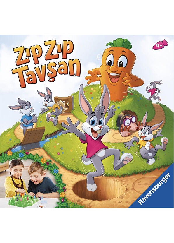 Ravensburger 209767 Zıp Zıp Tavşan Kutu Oyunu - 2