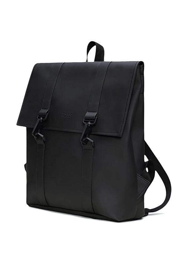 MSN Mini Siyah Kadın Sırt Çantası - Görsel 3