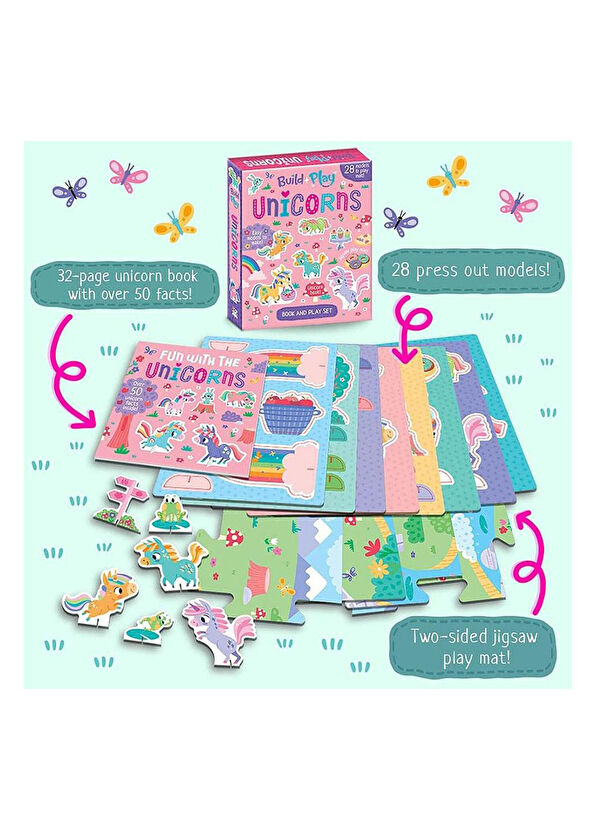 Imagine That Build and Play Unicorns Çocuk Yabancı Dil Aktivite Kitabı - 2