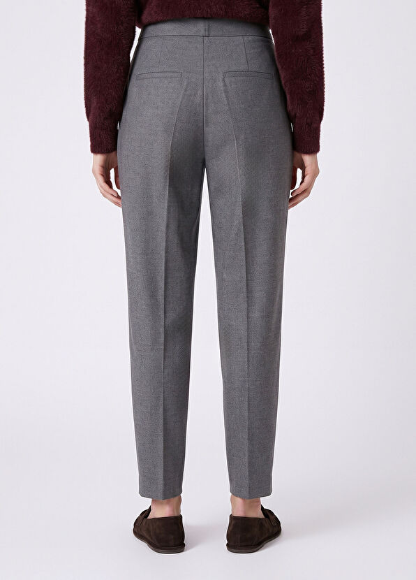 Beymen Club Havuç Formlu Flanel Pantolon - 4