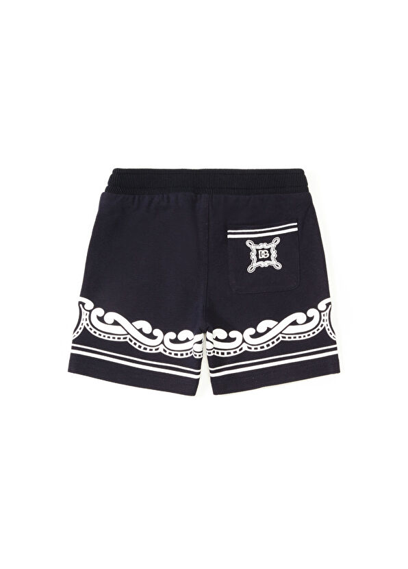 Dolce&Gabbana Lacivert Erkek Bebek Bermuda - 2
