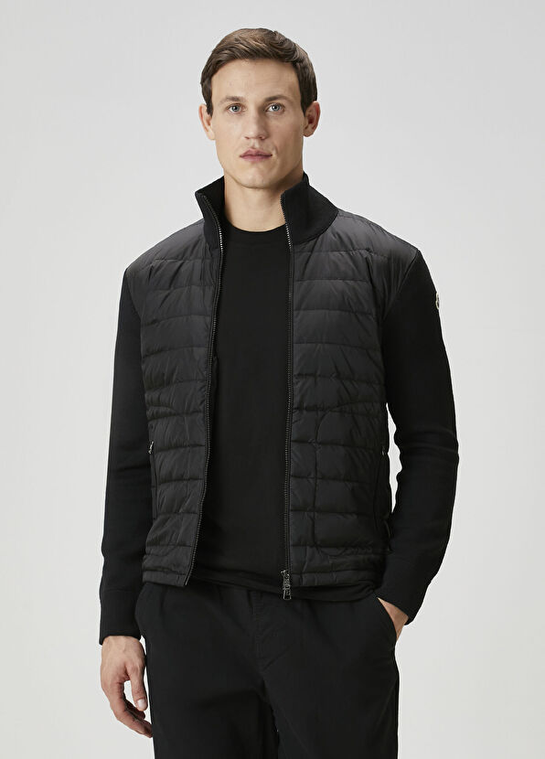 Moncler Black Quilted Garnish Coat - 2