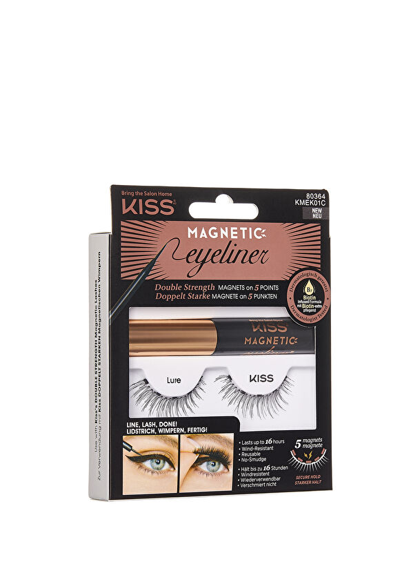 Kiss Manyetik Uzun Bütün Takma Kirpik ve Eyeliner - 2