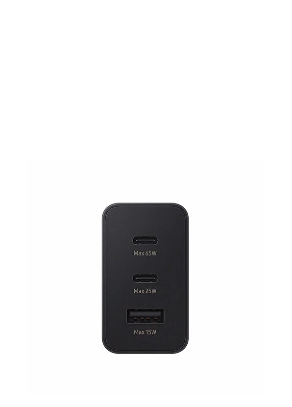 Samsung Type C & Type A Siyah Hızlı Şarj Adaptörü EP-T6530N - 2