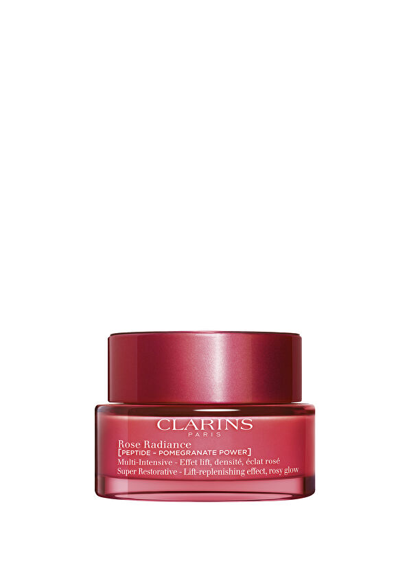 Clarins Super Restorative Rose Radiance Cream 2-in-1 Anti-Aging Glow Boosting Day Cream 50ml - 1