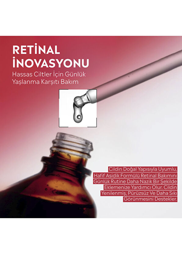 Hanskin Low-pH Hassas Ciltler İçin Günlük Yaşlanma Karşıtı Retinal Cilt Serumu 30 ml - 2
