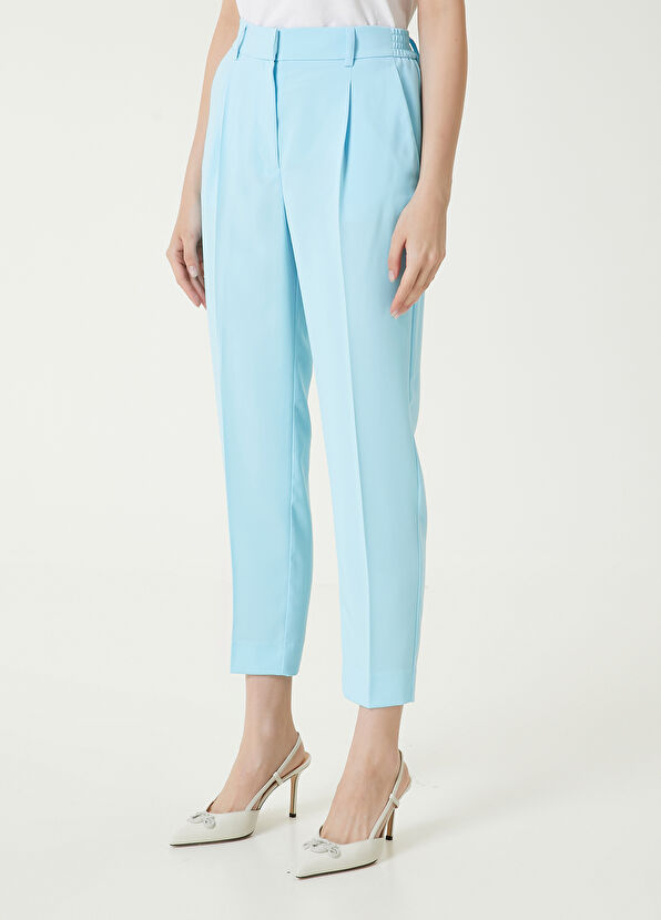 Beymen Club Turkuaz Cigarette Pantolon - 4
