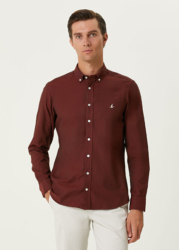 Beymen Club Comfort Fit Tile Oxford Shirt - 1