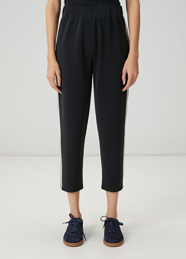 Beymen Club Siyah Bantlı Eşofman Altı - 2