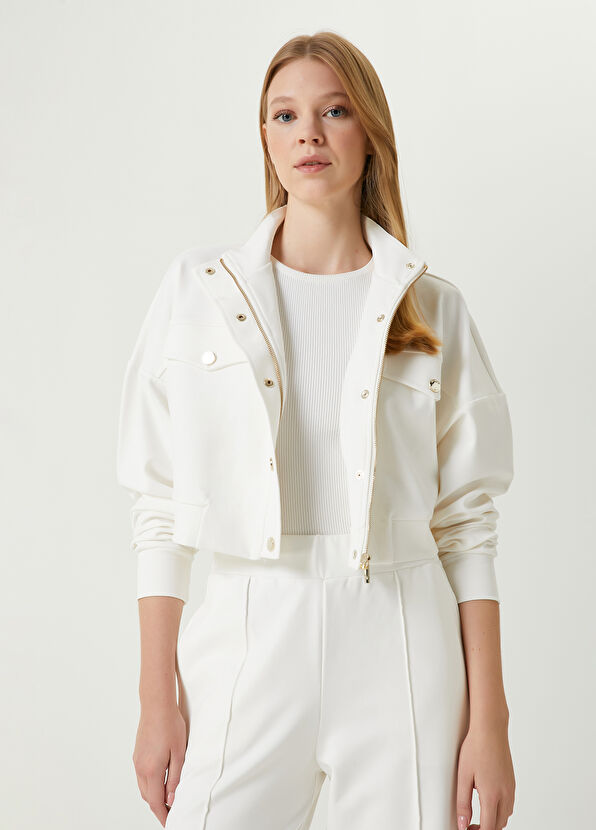 Beymen Club Ekru Ceket Formlu Sweatshirt - 4