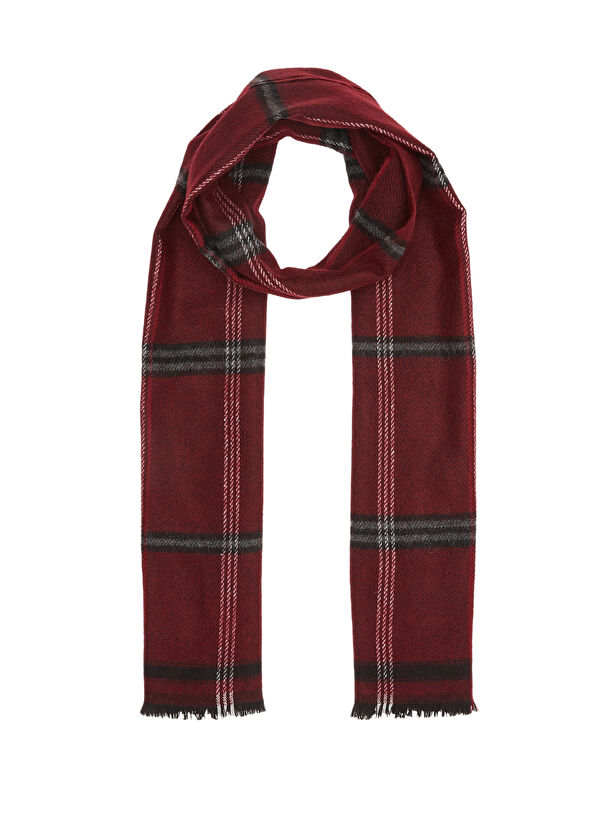 Beymen Club Bordo Erkek Fular - 2