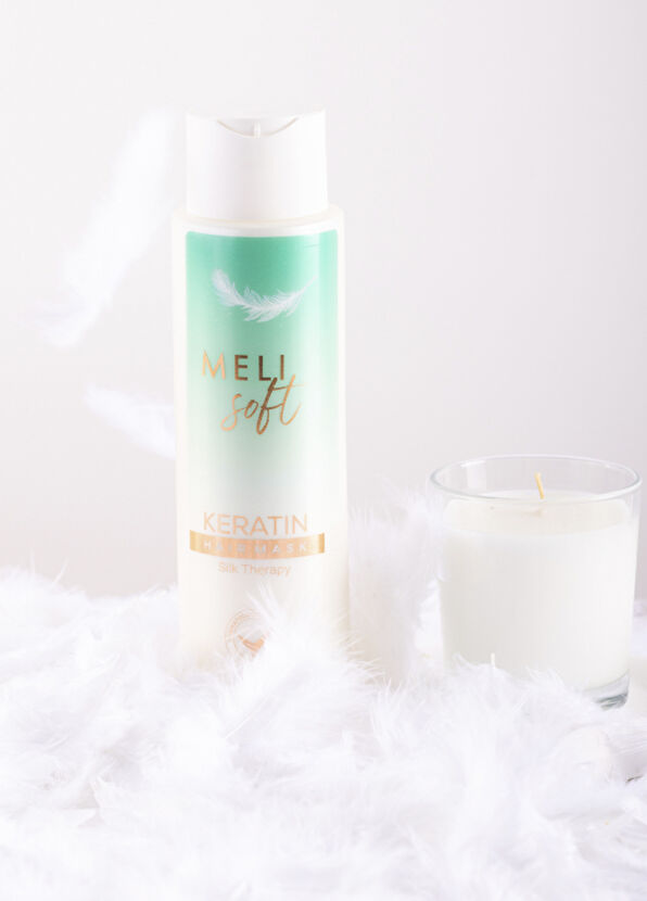 Melisoft Keratin Hair Mask Yıpranmış Saçlar İçin Onarıcı & Nemlendirici Saç Maskesi 200 ml - 2