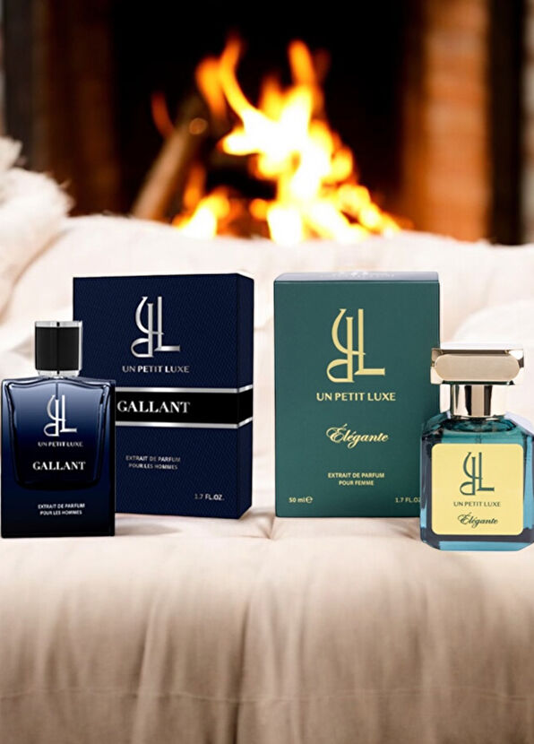 Un Petit Luxe Gallant & Elegante Exclusive EDP 50 ml Kadın & Erkek 2'li Parfüm Seti  - 2