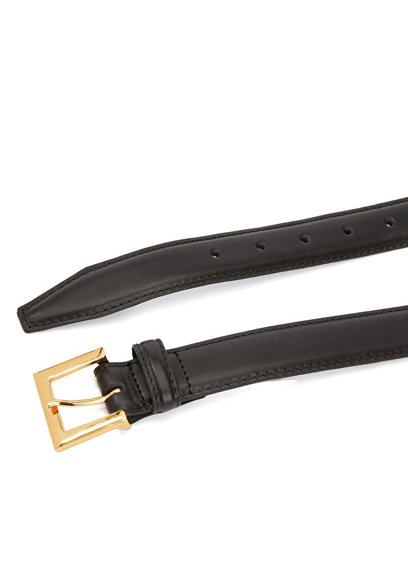 Siyah Kadın Deri Kemer - Görsel 3