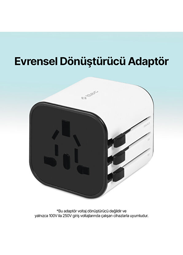 Ttec  International Travel Adapter 2SA02 - 2