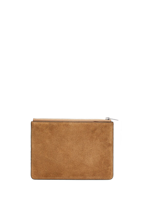 Beymen Club Boho Camel Stud Women's Suede Travel Wallet - 2