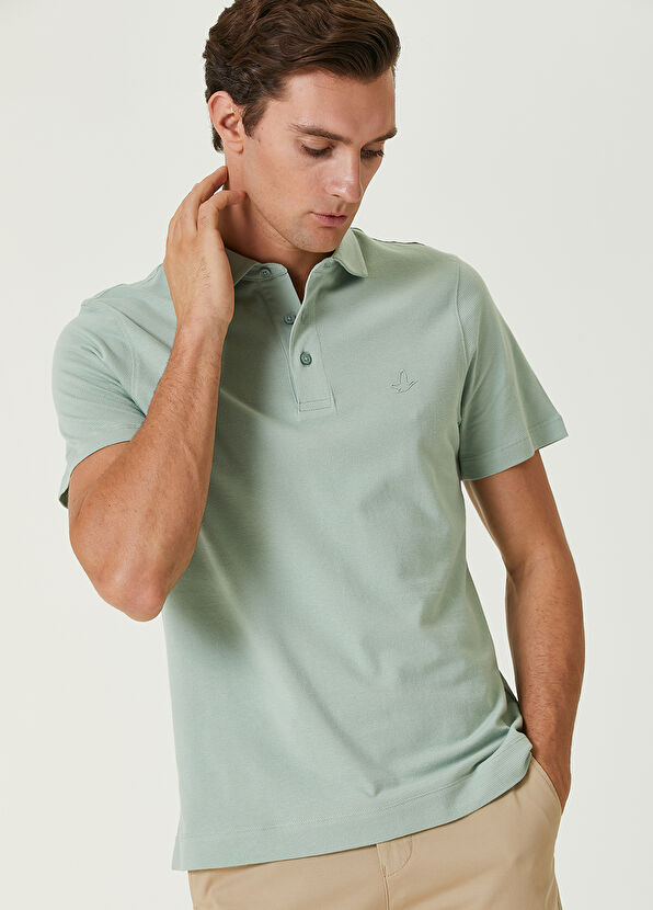 Beymen Club Comfort Fit Green Polo T-Shirt - 2
