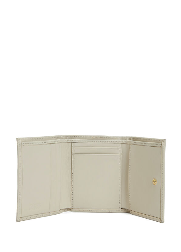 Beymen Club Beige Womens Leather Wallet - 3