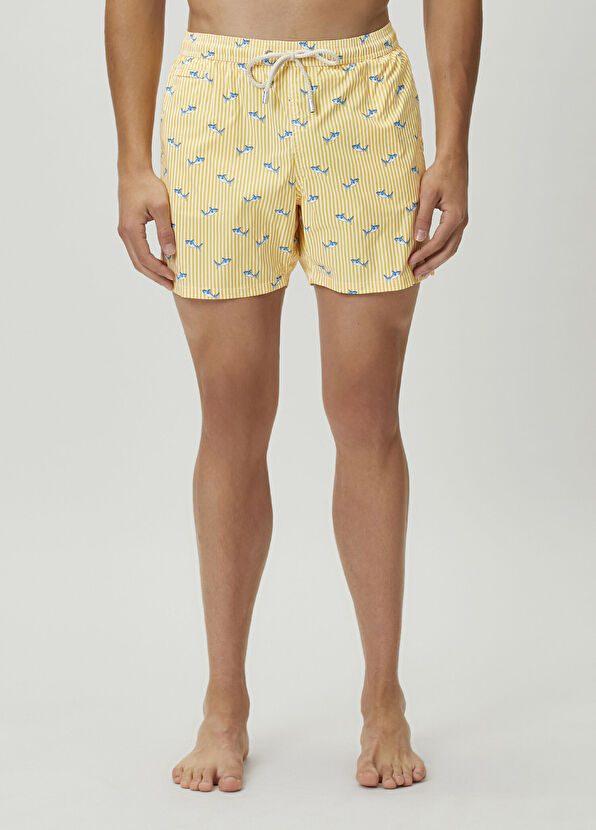 MC2 (Saint Barth) Lighting Micro Stretch Yellow Swimsuit - 2