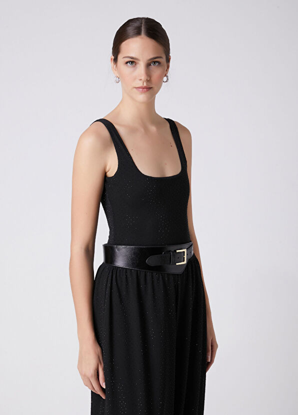 Beymen Club Black Transparent Blouse - 1