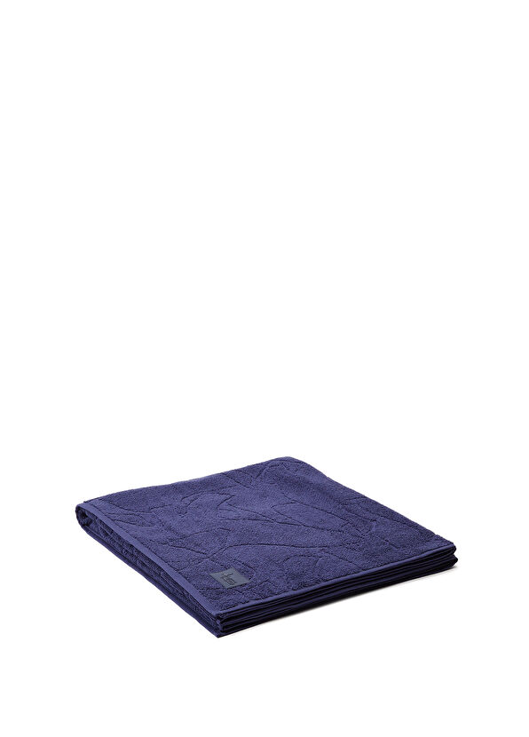 Beymen Club Lacivert Logo Jakarlı Plaj Havlusu - 2