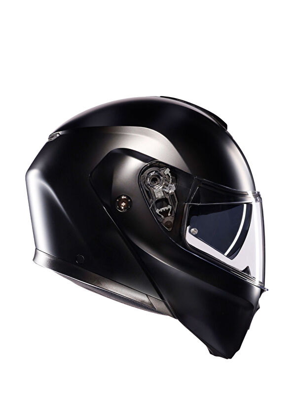 Agv Streetmodular Mono Matt Black Çene Açılır Motosiklet Kaskı - 3
