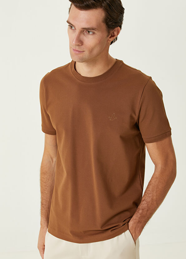Deve Tüyü Basic T-shirt Beymen Club Deve Tüyü Basic T-shirt - 2