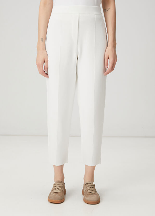 Beymen Club Ecru Cigarette Knit Trousers - 2