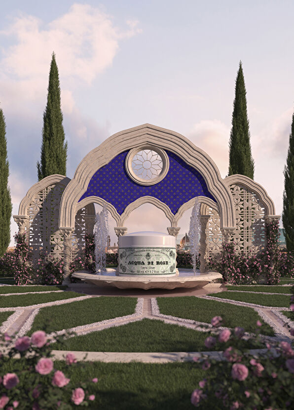 Santa Maria Novella Acqua Di Rose 50 ml Krem - 2