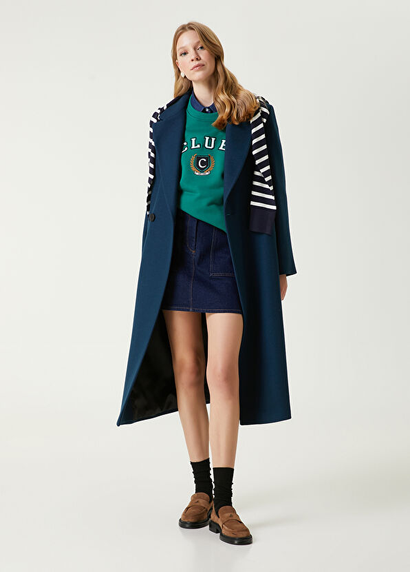 Beymen Club Club Yeşil Logolu Sweatshirt - 3