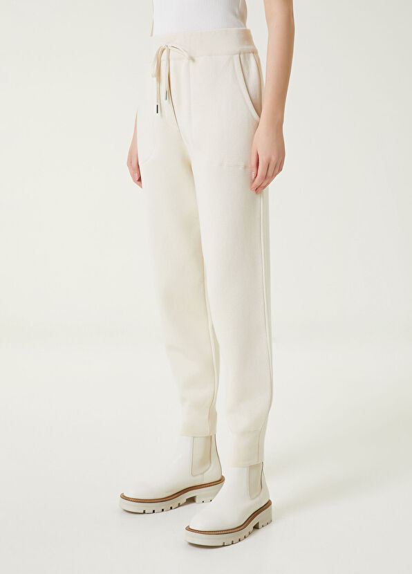 Beymen Club Ekru Yün Jogger Pantolon - 2