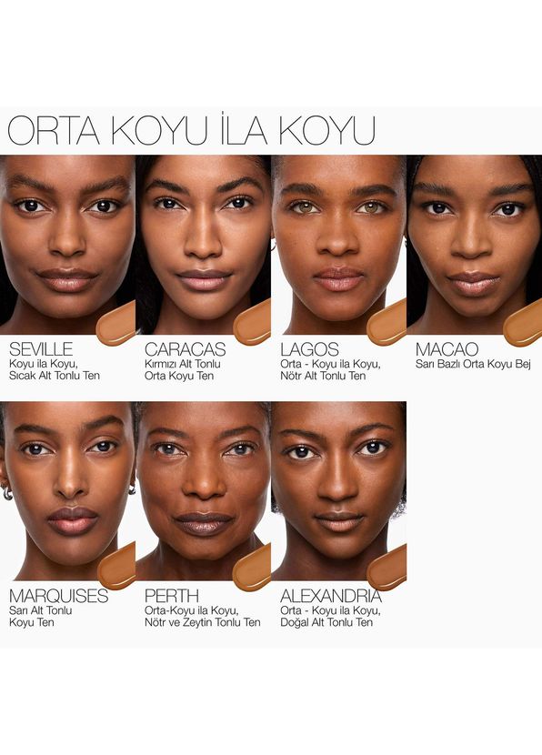 Nars Natural Radiant Longwear Foundation Seville - 4