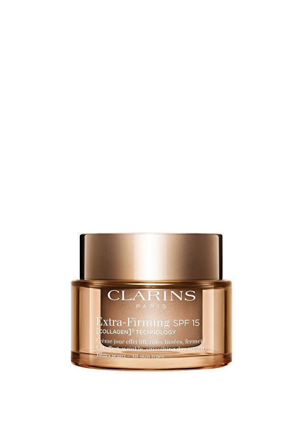 Clarins Extra Firming SPf15 Korumalı Tüm Cilt Tipleri İçin Sıkılaştırıcı & Dolgunluk Veren Gündüz Kremi 50 ml - 1
