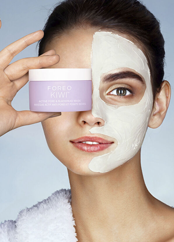 Foreo Kiwi Active Pore Blackhead Gözenek Temizleme ve Detoks Yüz Maskesi 100 gr - 3
