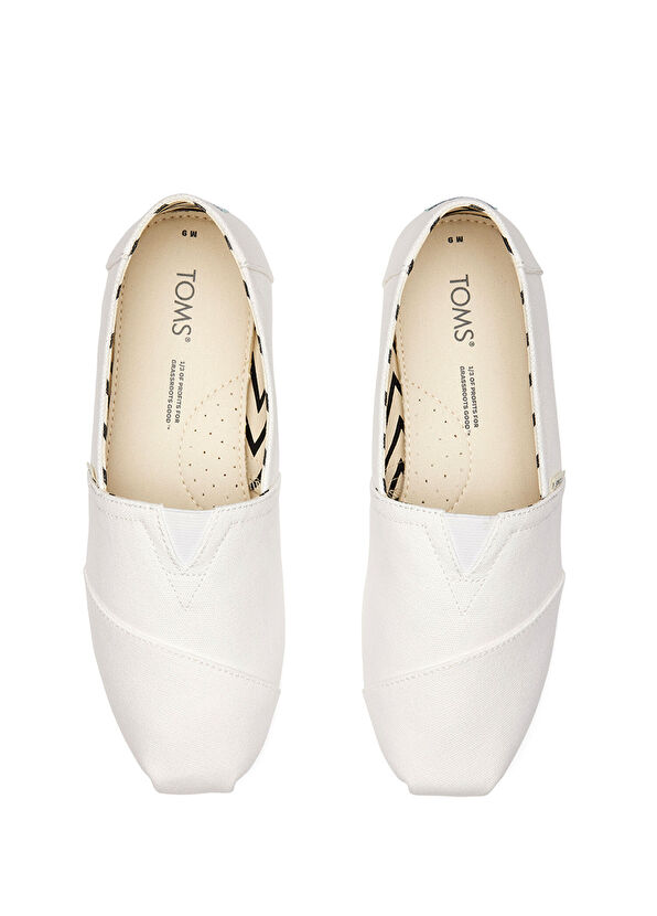 Toms Alpargata Beyaz Erkek Espadril - 4