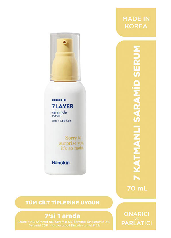 Hanskin 7 Layer Ceramide Serum Onarıcı Nemlendirici Cilt Serumu 50 ml - 2