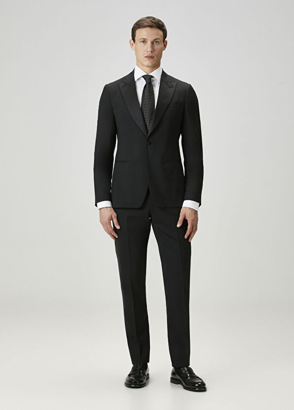 Lardini Black Wool Tuxedo - 1