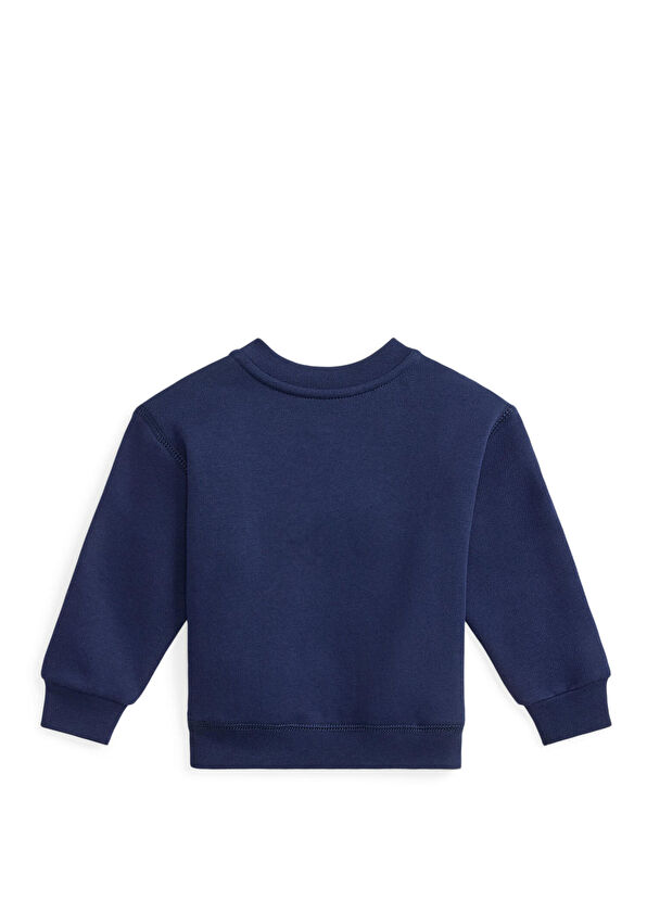 Polo Ralph Lauren Navy Blue Baby Boy Sweatshirt - 2