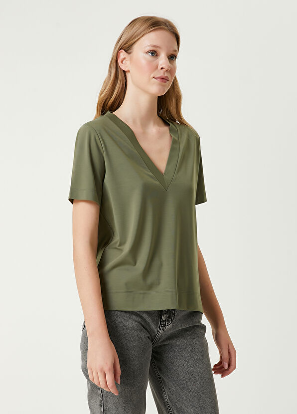 Beymen Club Khaki T-Shirt - 3
