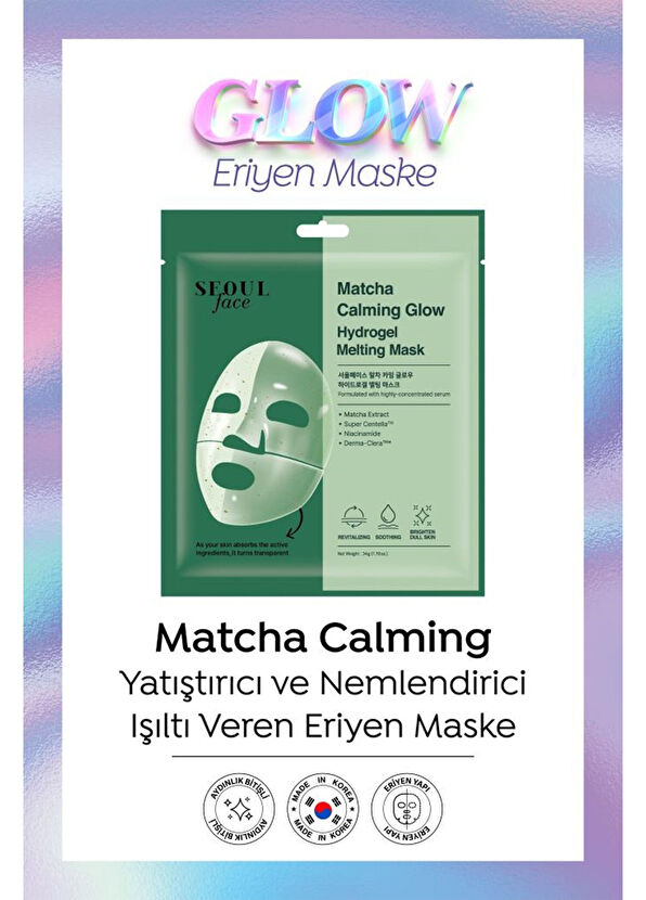 Dermal Melting NAD Rose Rose and Matcha Melting 3-Piece Mask Set - 4