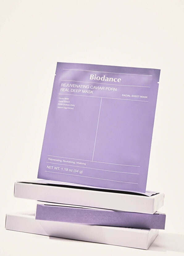 Biodance Revitalizing Caviar PDRN Real Deep Kuru Ciltler İçin Nemlendirici Yüz Maskesi - 3