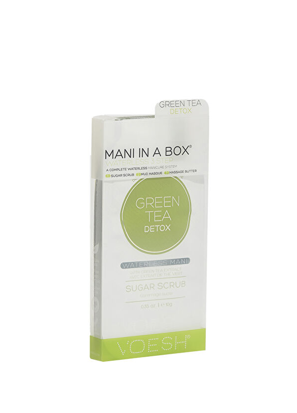 Voesh New York Mani In A Box Deluxe Yeşil Çay Detox 3 Adımlı Manikür Seti - 1